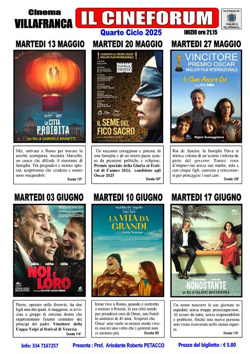 cineforum IV Ciclo